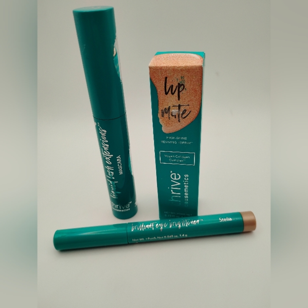 SOLD Thrive Causemetics- High Shine Lip Topper, Mascara, & Brilliant Eye - Picture 2 of 4